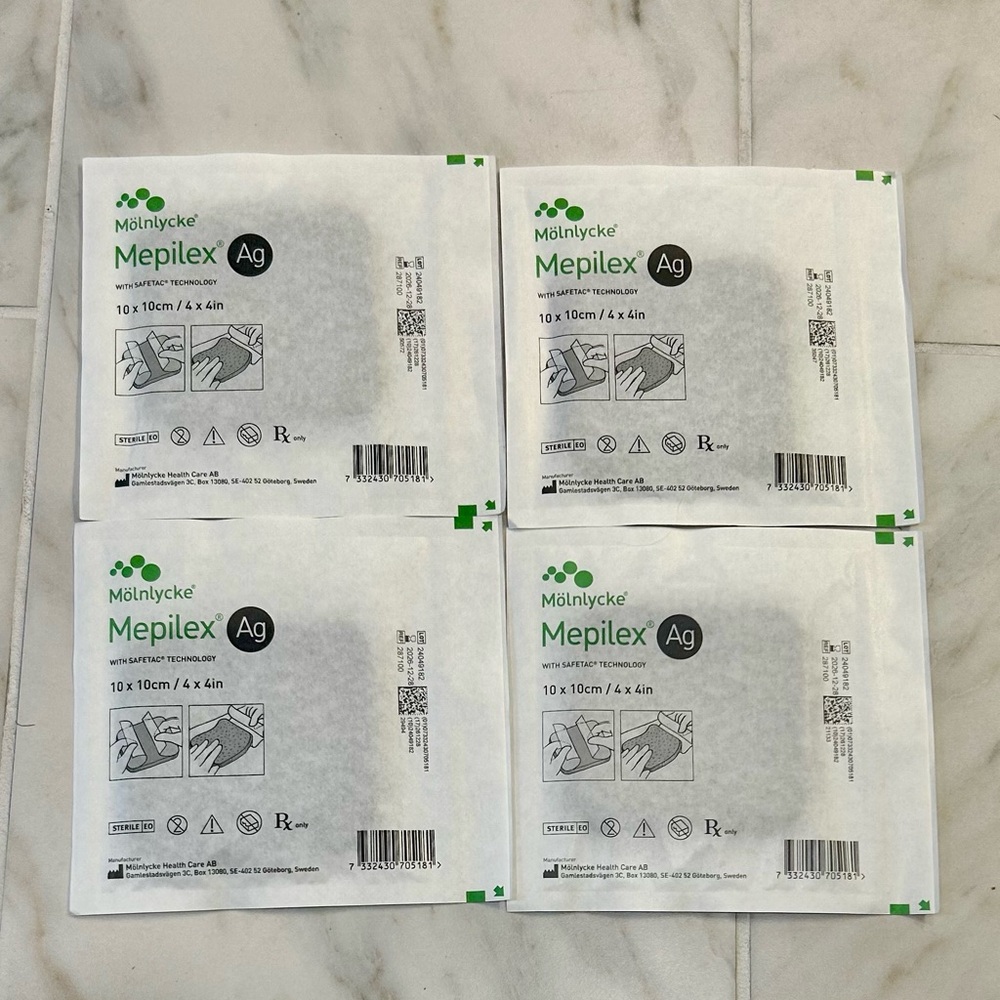 Mepilex Ag Wound Dressings